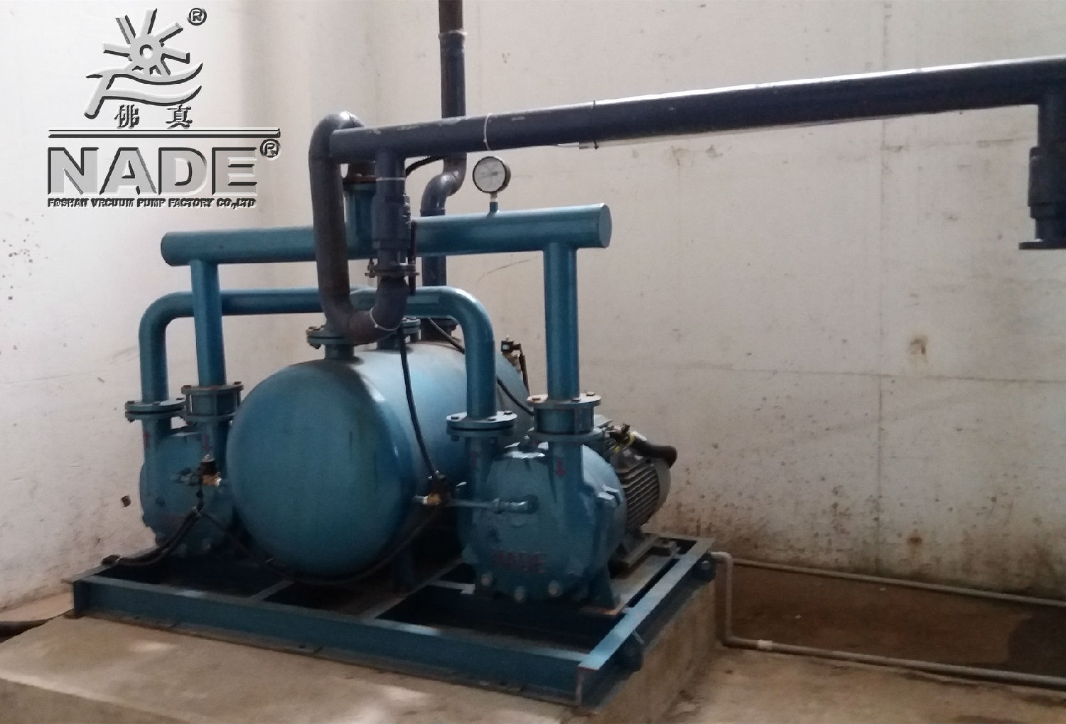 泰州市中西結(jié)合醫(yī)院使用&ldquo;佛真&rdquo;水環(huán)真空機(jī)組、2BT1閉式循環(huán)真空機(jī)組現(xiàn)場(chǎng)